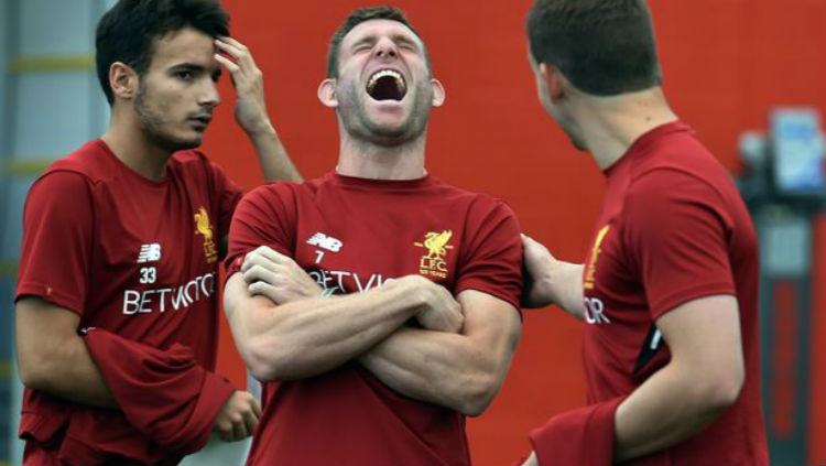 Gelandang Liverpool, James Milner - INDOSPORT