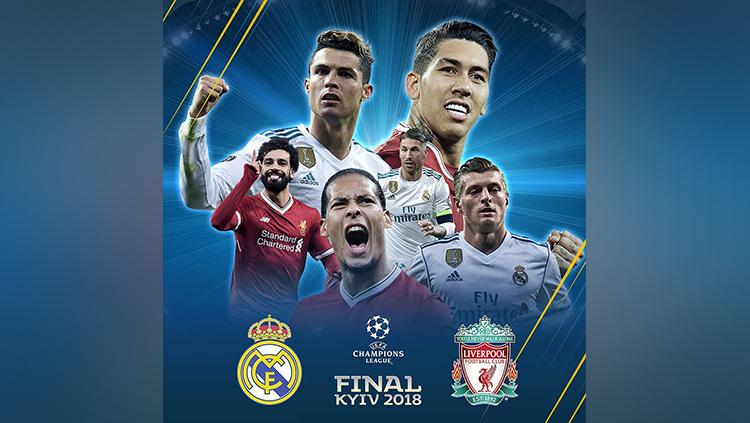 Real Madrid vs Liverpool - INDOSPORT