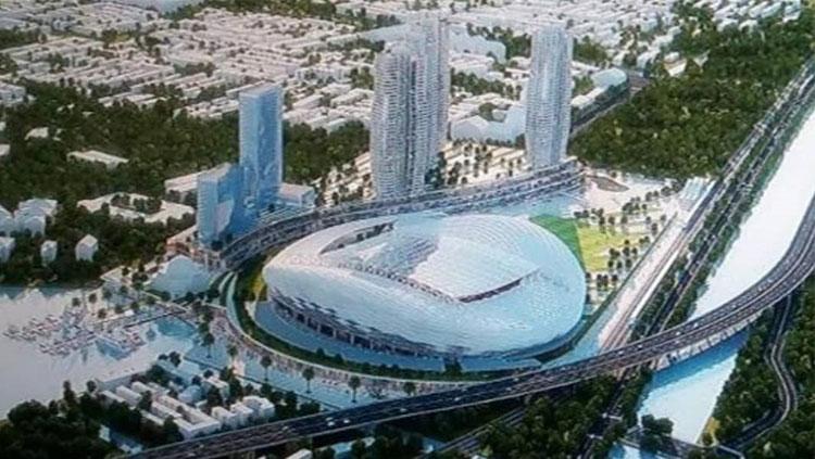 Desain baru stadion BMW Copyright: instagram @bmw_stadium