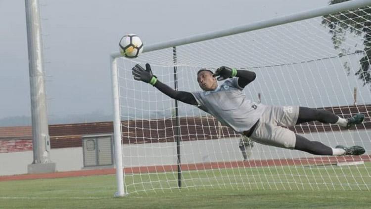 Kiper PSMS Medan, Ahmad Fauzi. Copyright: medan.tribunnews