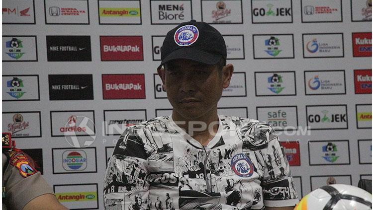 Joko Susilo, pelatih Arema FC.