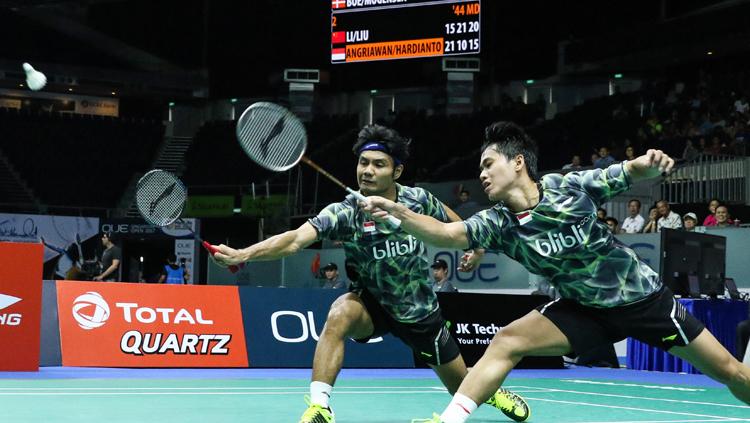 Ganda putra Indonesia, Berry Angriawan/Hardianto.
