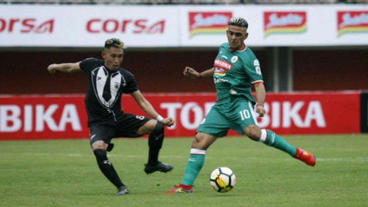 Penyerang PSS Sleman Cristian Gonzales. - INDOSPORT