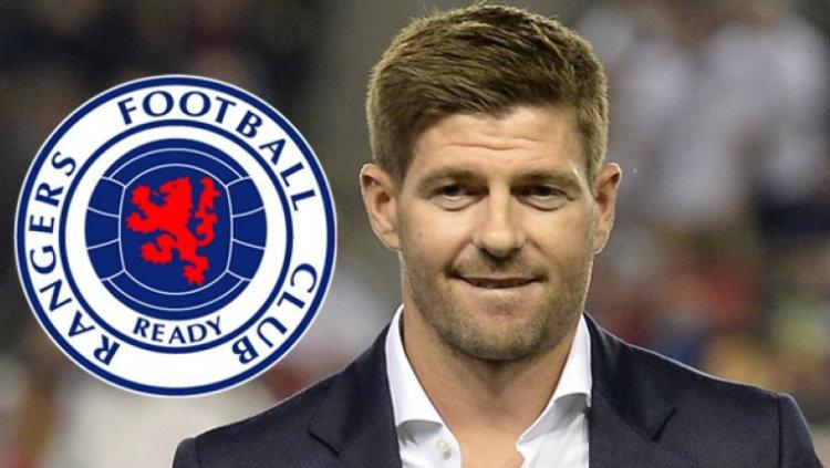 Klub sepak bola yang dilatih Steven Gerrard, Glasgow Rangers, akan menghadapi Braga di babak 32 besar Liga Europa 2019-2020. - INDOSPORT