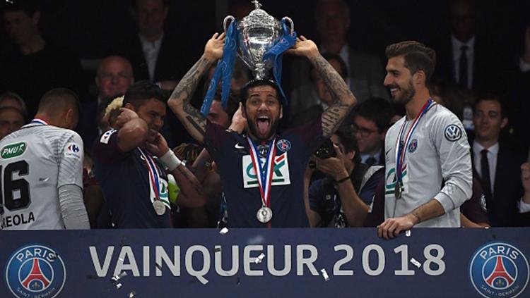 Indosport - PSG juara Piala Prancis.
