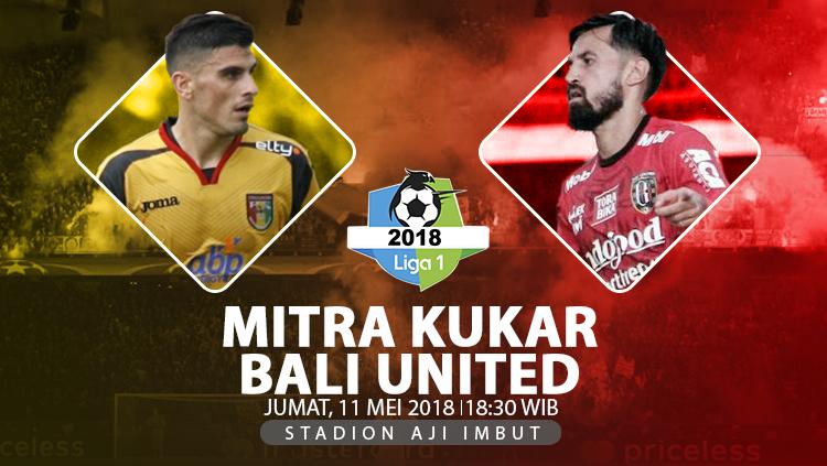 Mitra Kukar vs Bali United. - INDOSPORT