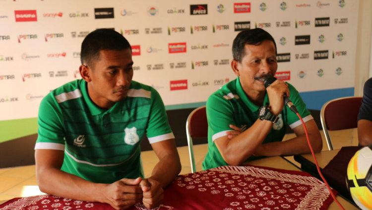 Konferensi pers jelang laga PS TIRA vs PSMS Medan.