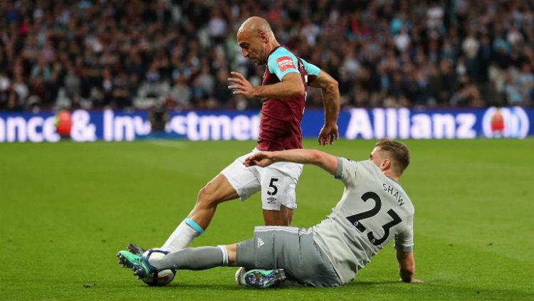 West Ham vs Man United. - INDOSPORT