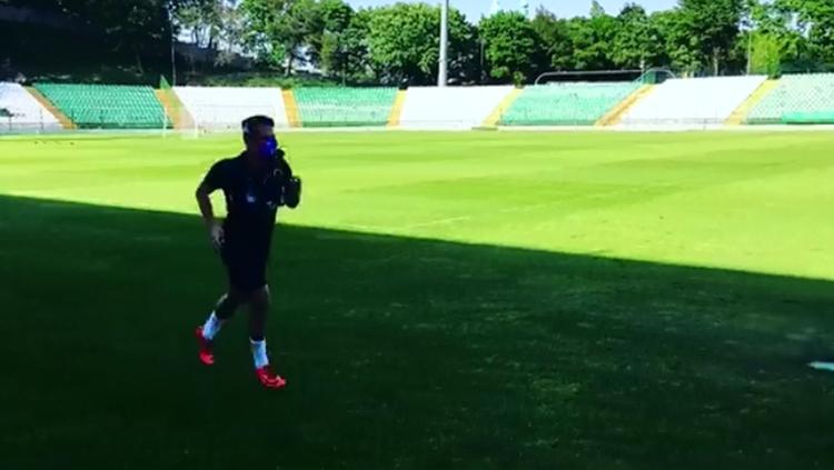 Egy Maulana Vikri mulai bergabung latihan di Lechia Gdansk. - INDOSPORT