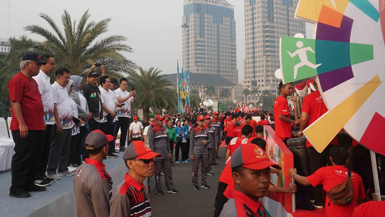 Parade Jelang Asian Games 2018