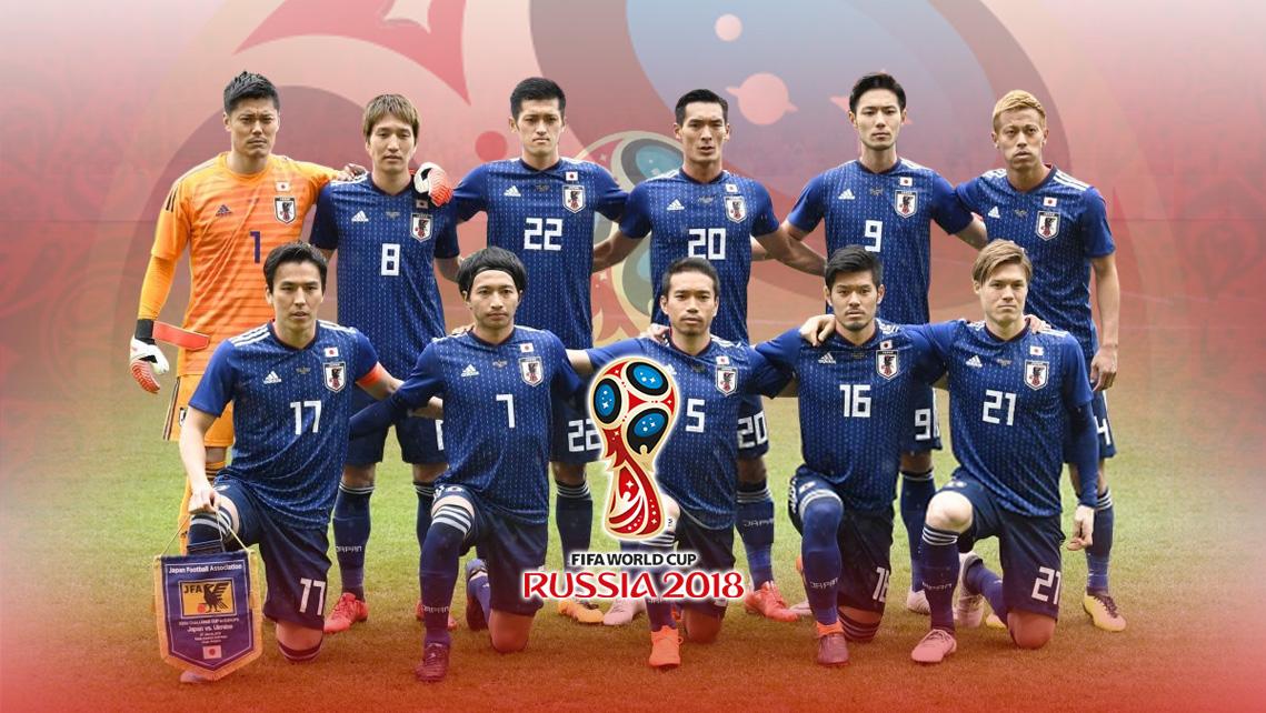 Timnas Football Jepang PD 2018