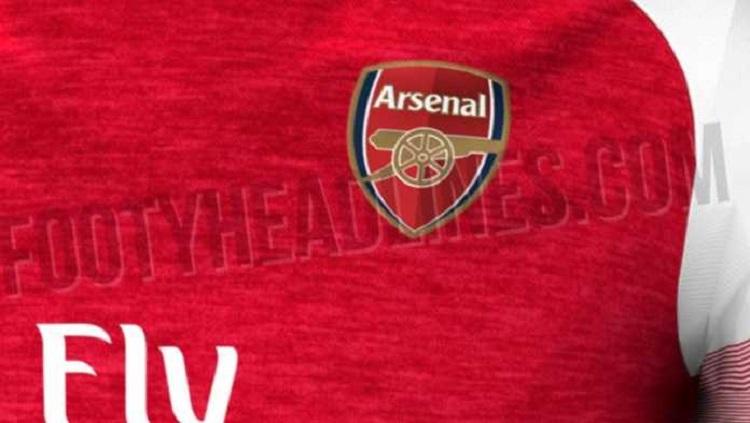 Bocoran jersey Arsenal musim 2018/19. - INDOSPORT