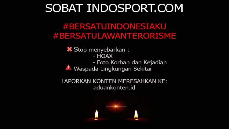 Bersatu lawan terorisme.