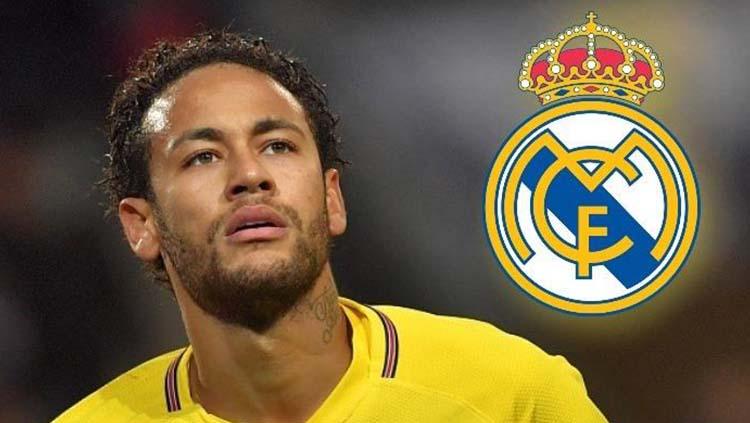 Neymar dan kepastian Real Madrid. - INDOSPORT
