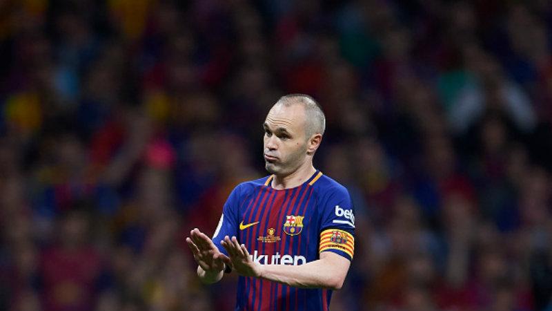 Andres Iniesta, playmaker Barcelona.