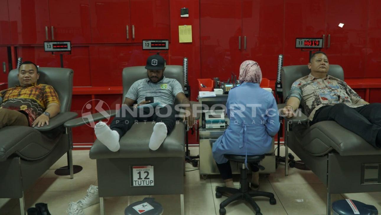 Fandri Imbiri dan Wisnu Sakti Buana. - INDOSPORT