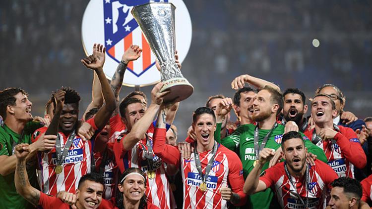 Atletico Madrid juara Liga Europa 2017/18. - INDOSPORT