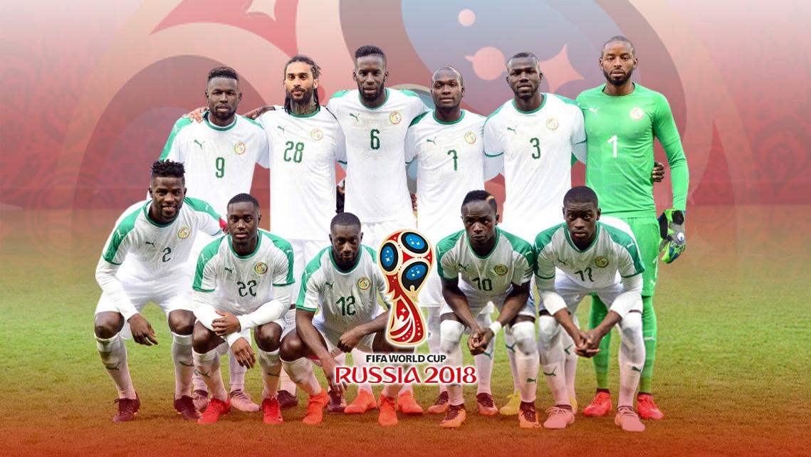 Timnas Football Senegal PD 2018 - INDOSPORT