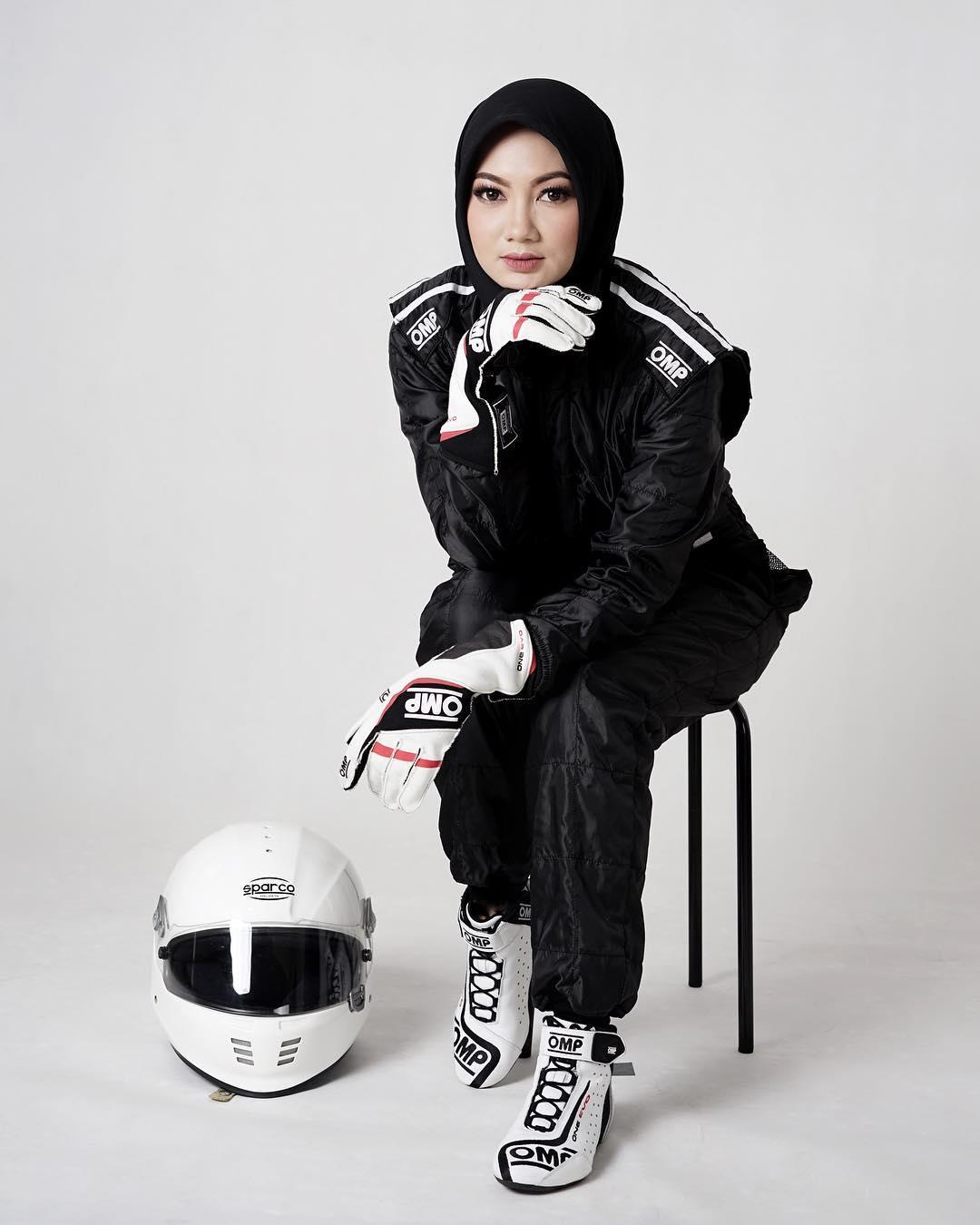 Diandra Gautama, pembalap wanita. Copyright: Instagram/diandragautama