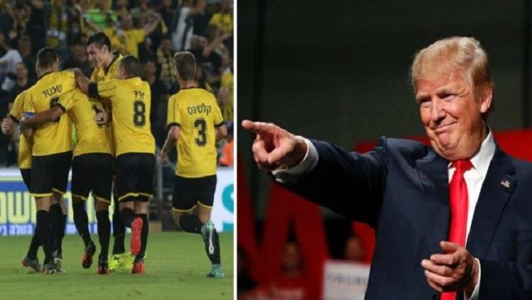 Beitar Jerusalem dan Donuld Trump.