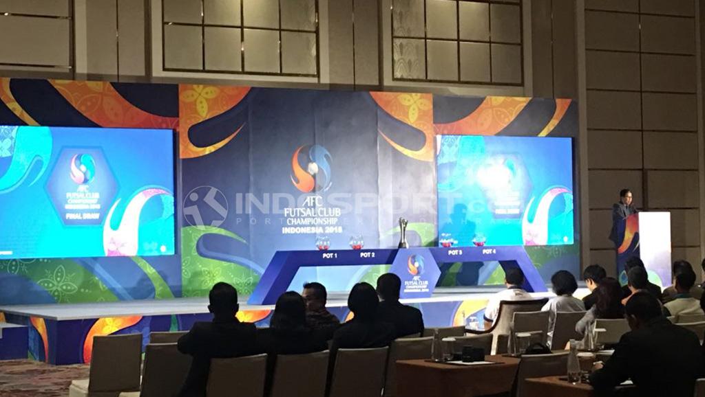 Drawing AFC Futsal Championship 2018.