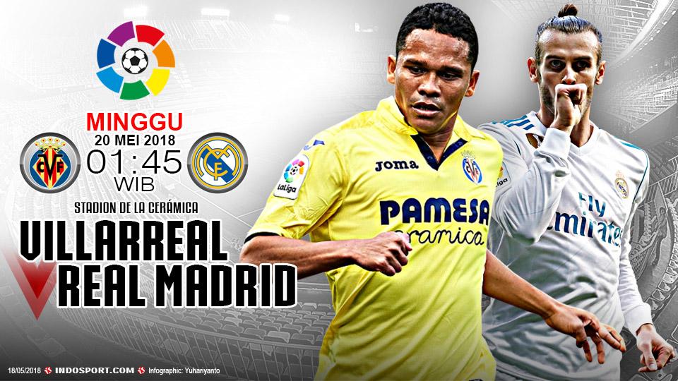 Prediksi Villarreal vs Real Madrid