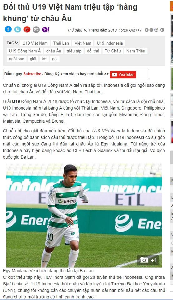 Media Vietnam Juluki Egy Maulana Vikri