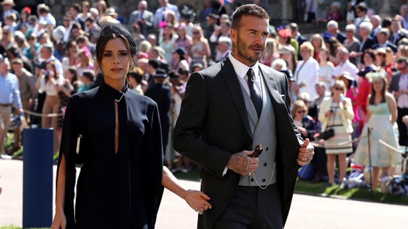 David Beckham dan istrinya, Victoria.
