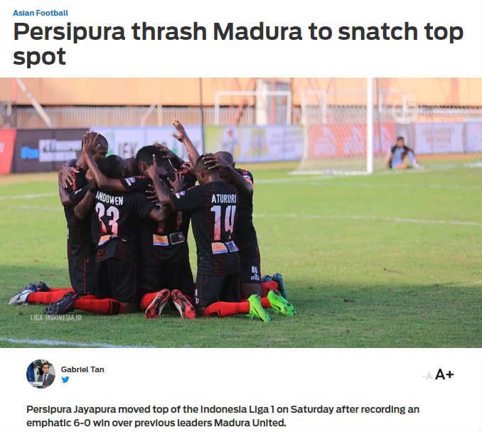 Persipura. Copyright: INDOSPORT