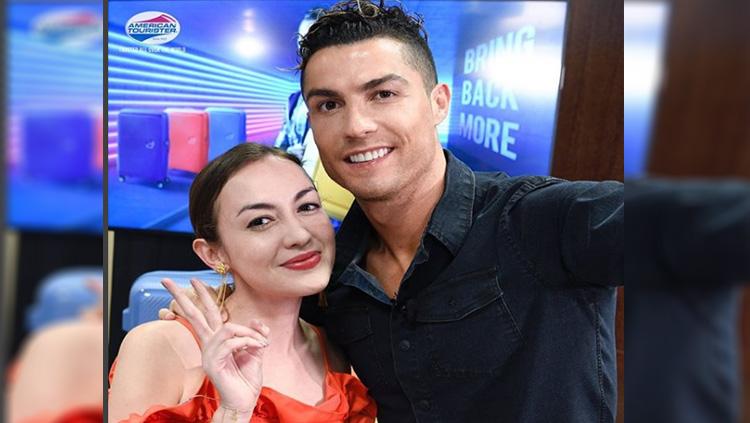 Rianti Cartwright dan Cristiano Ronaldo - INDOSPORT