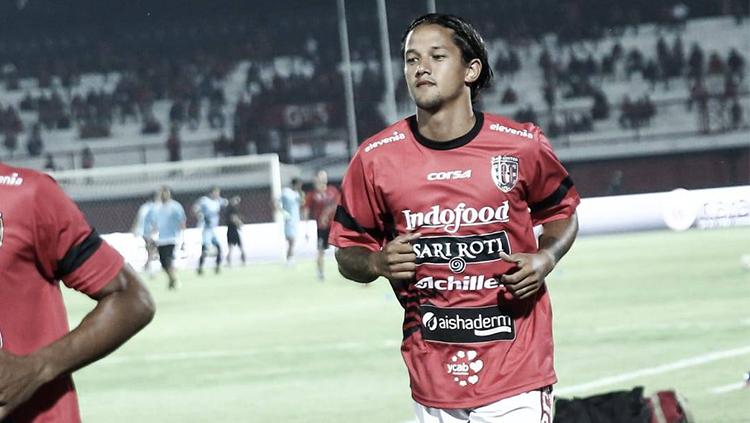 Pemain Bali United Irfan Bachdim. Copyright: baliutd.com