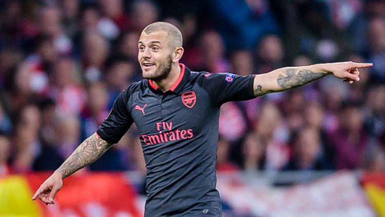 Jack Wilshere saat masih membela Arsenal.
