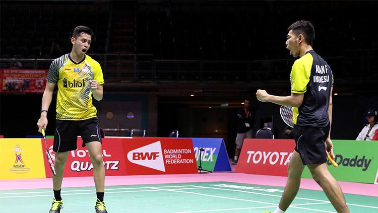 Fajar Alfian/Muhammad Rian Ardianto, ganda putra Indonesia.