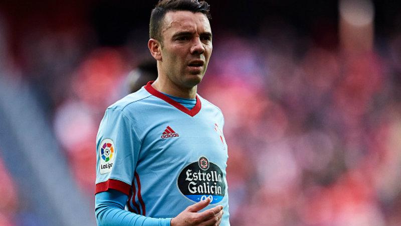 Iago Aspas, striker Celta Vigo. Copyright: Getty Image