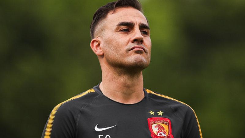 Fabio Cannavaro, legenda timnas Italia yang kini melatih Guangzhou Evergrande.