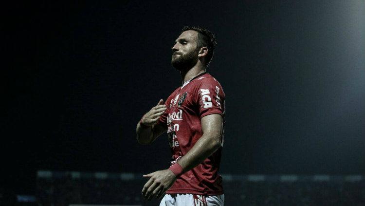 Striker Bali United Ilija Spasojevic. Copyright: baliutd.com