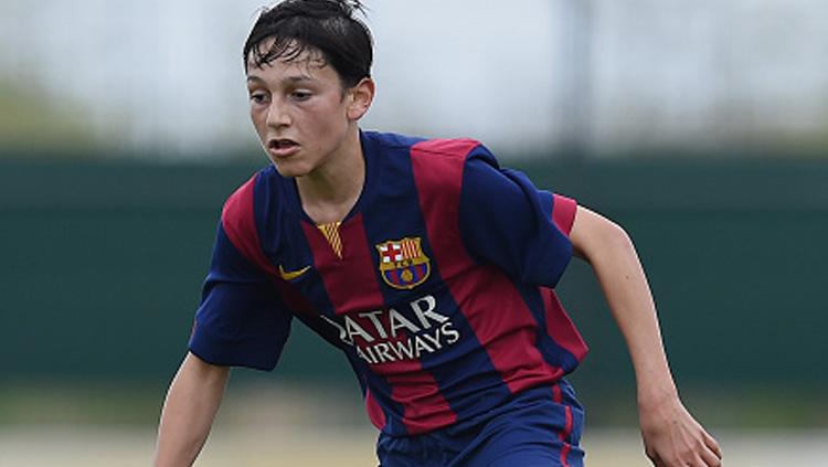 Joel Lopez, pemain muda Barcelona. - INDOSPORT