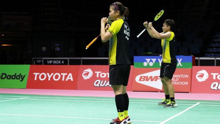 Greysia Polii/Apriyani Rahayu.