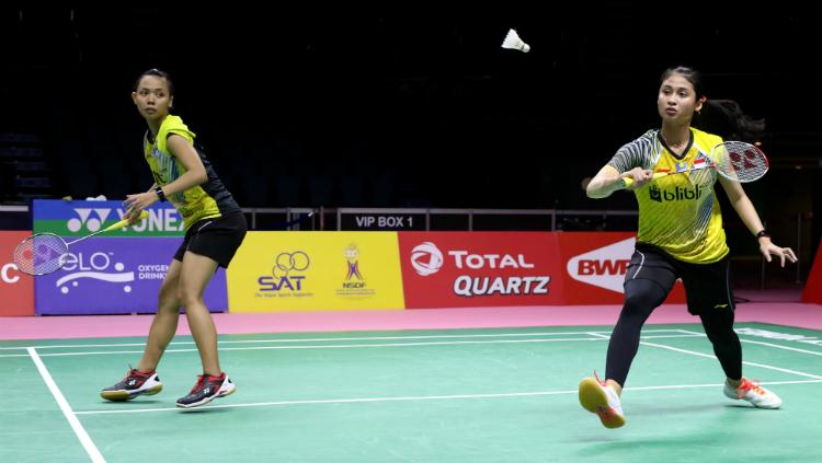 Pebulutangkis ganda putri Indonesia, Della Destiara Haris mencurahkan rasa bahagianya di media sosial usai Thailand Masters 2020.