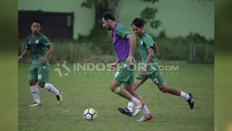 suasana latihan PSMS Medan