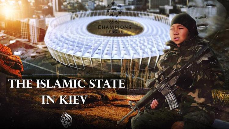 Poster ISIS ancam Liga Champions