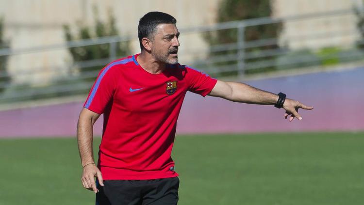 Pelatih Barcelona B, Garcia Pimienta Copyright: FC Barcelona