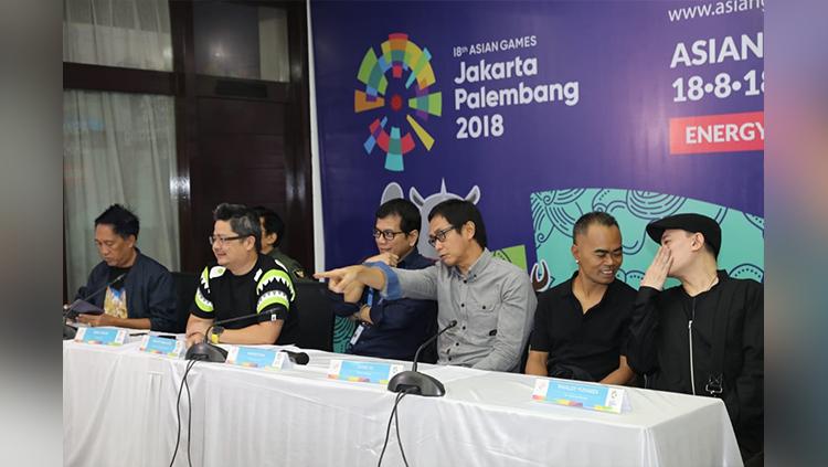 Persiapan Pembukaan Asian Games 2018