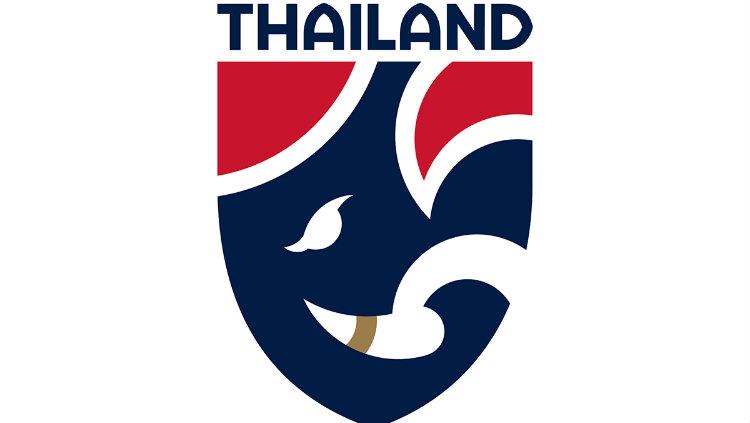 Logo sepakbola Thailand.