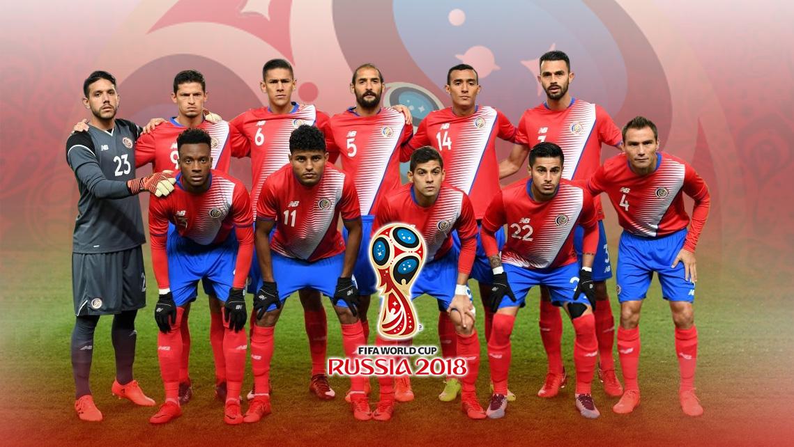 Timnas Football Kosta Rika PD 2018 - INDOSPORT