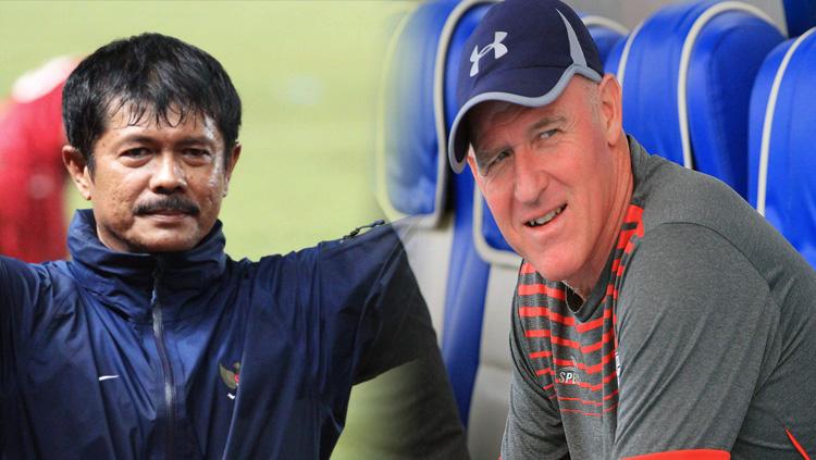 Indra Sjafri dan Peter Butler - INDOSPORT