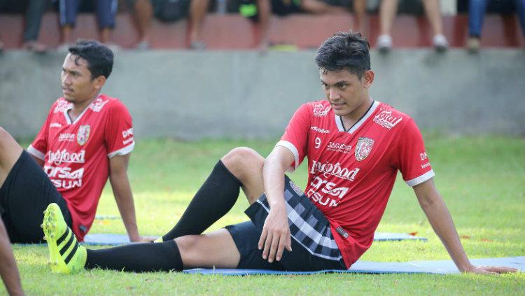 Pemain Bali United Martinus Novianto. Copyright: baliutd.com