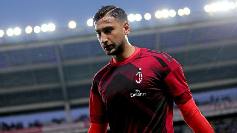 Gianluigi Donnarumma, kiper AC Milan. Copyright: INDOSPORT