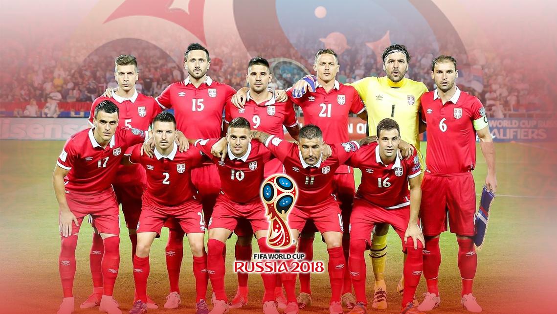 Skuat Timnas Serbia.