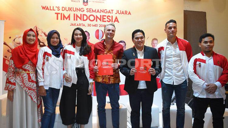 Tim Indonesia untuk Promosi Asian Games 2018.